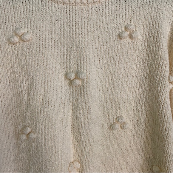 Madewell Dotted Bobble Pullover Sweater - Picture 7 of 8